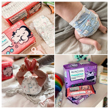 Load image into Gallery viewer, Size 0-2 44's x4 Packs Bundle + 4 wipes