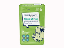 Load image into Gallery viewer, Nappy pants Size 6 18's X 5